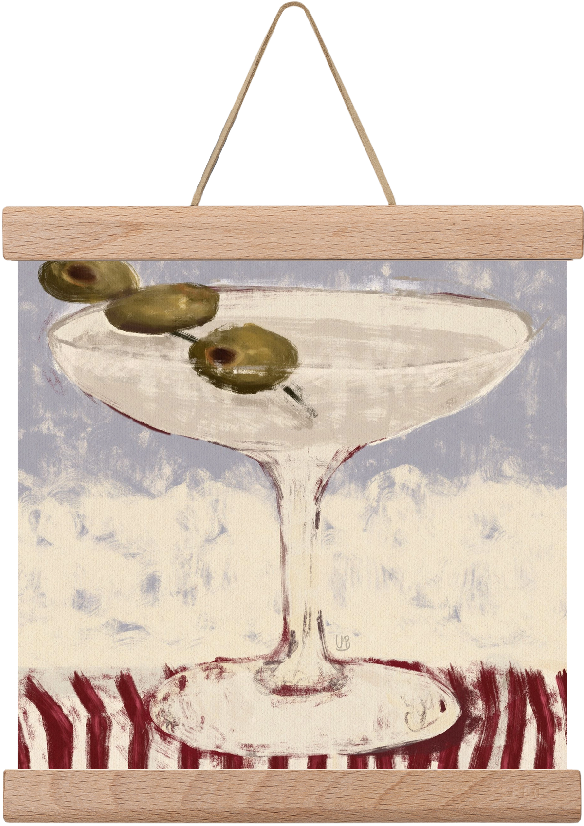 Martinied, 20x20 cm (20x20 cm), Tölgy akasztó