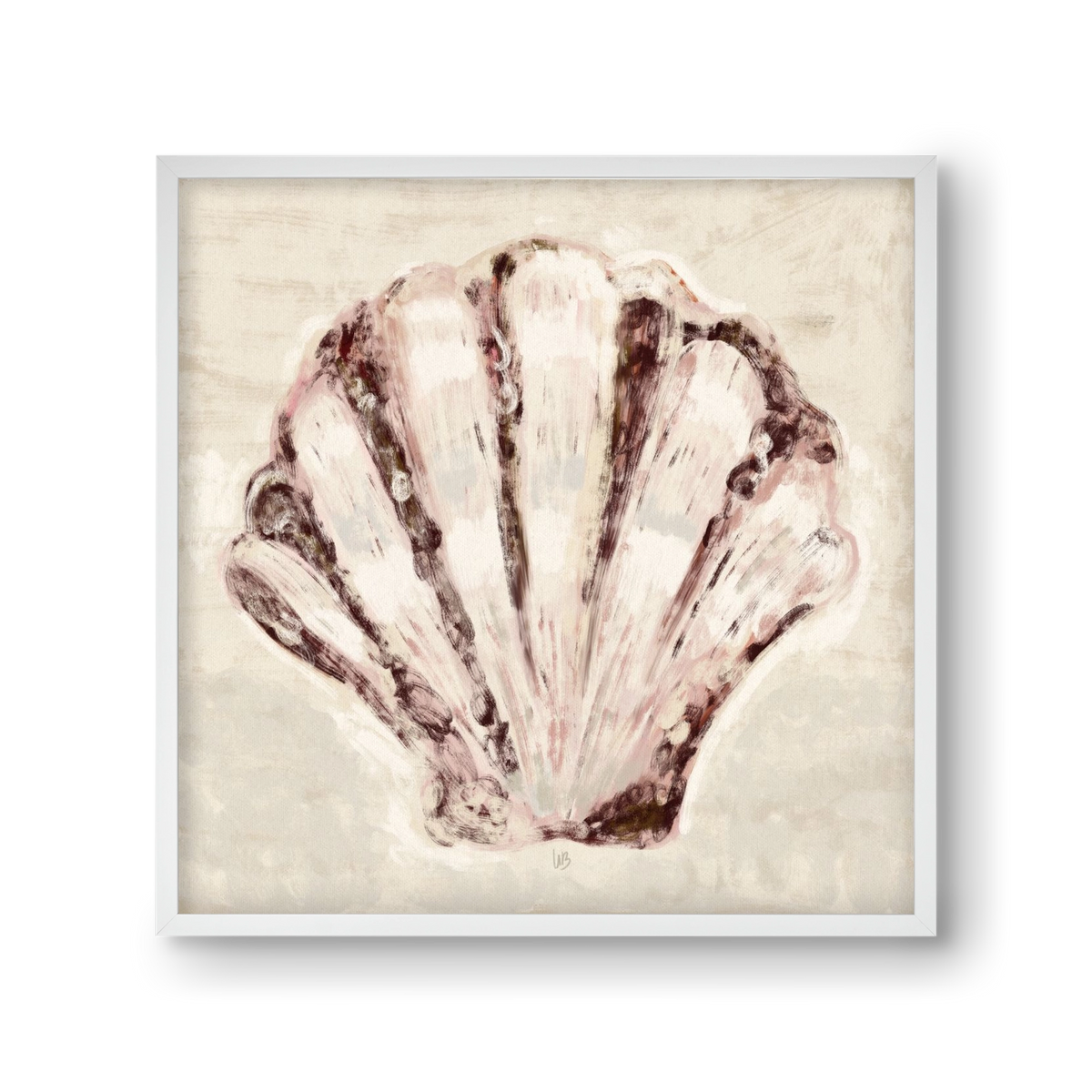 Jewel of the ocean, 30x30 cm (30x30 cm), Fehér keret