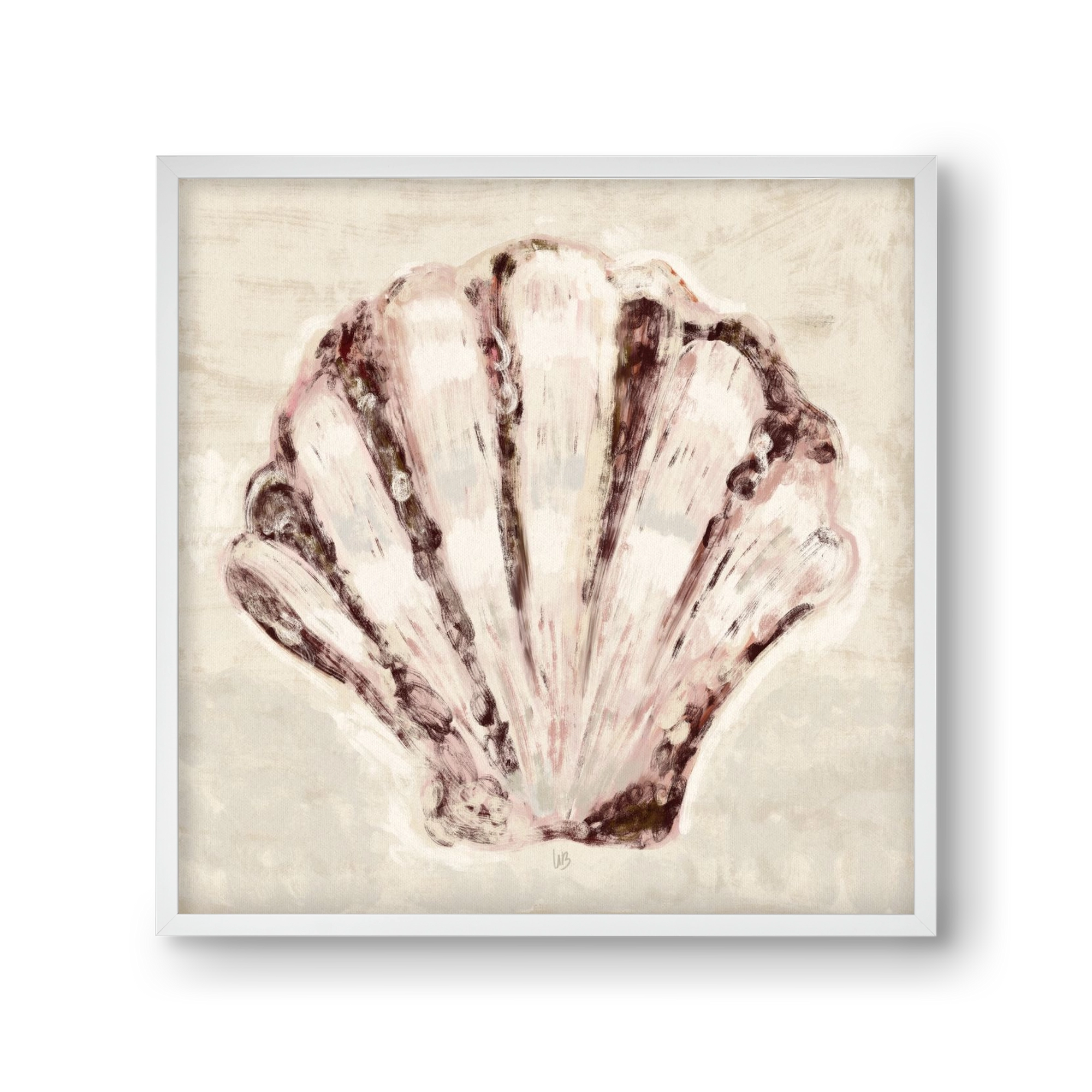 Jewel of the ocean, 30x30 cm (30x30 cm), Fehér keret