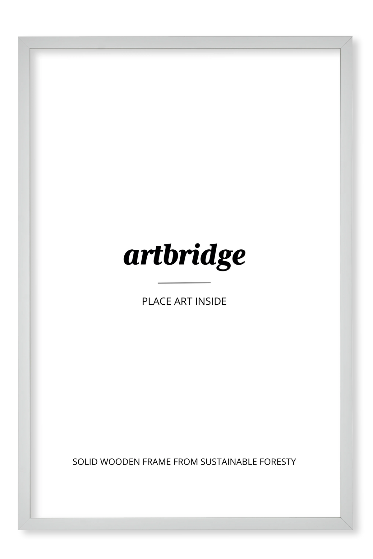 Fehér keret - artbridge