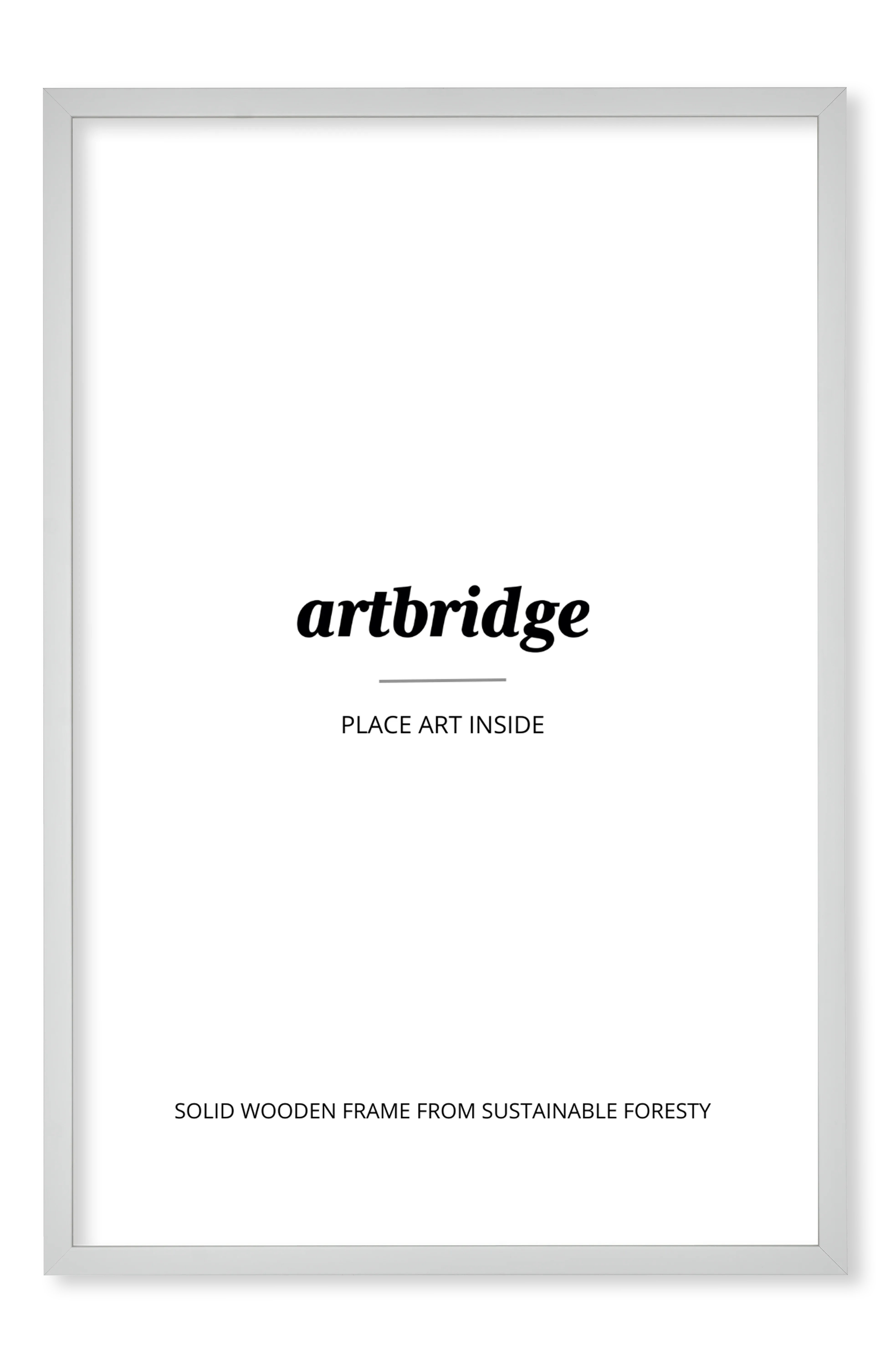 Fehér keret - artbridge