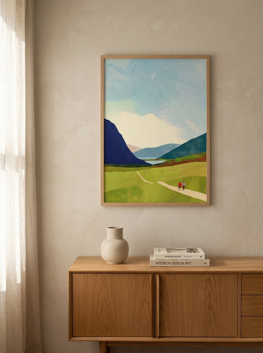Framed art print — Lifestyle - Home | Generated by Modelize