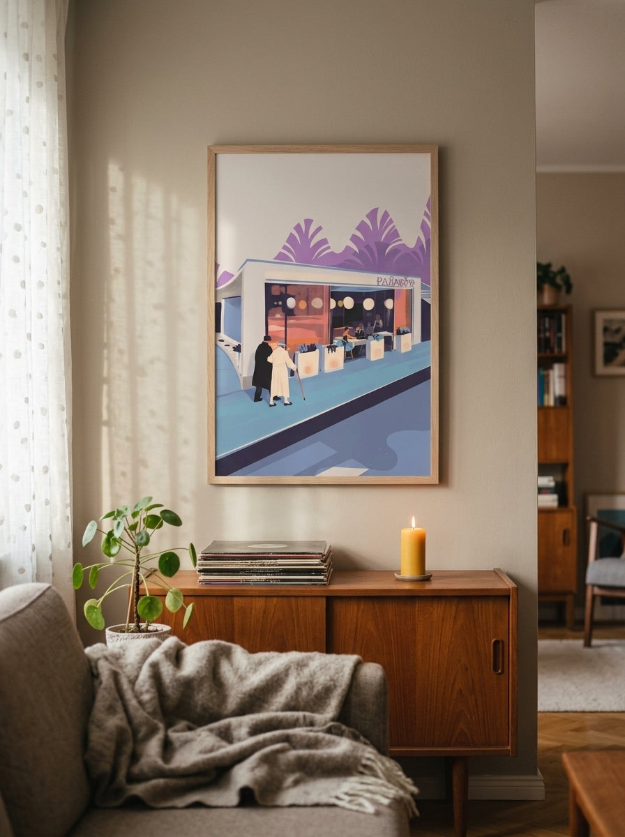 Framed Art Print — Lifestyle - Home | Generated by Modelize
