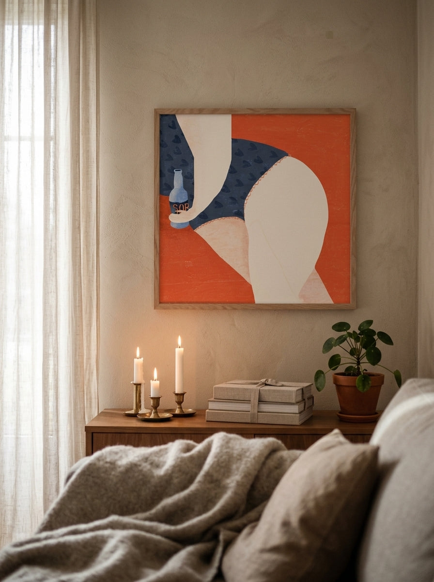 Framed art print — Lifestyle - Home | Generated by Modelize